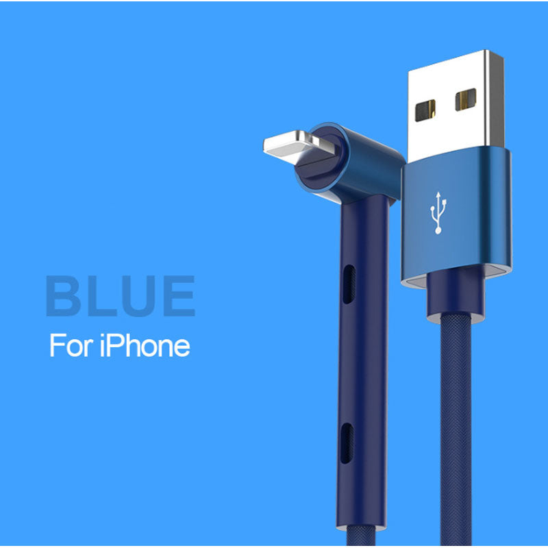 curved phone charging cable.